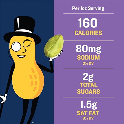 Planters Pistachio Nuts Lovers Nut Mix for Snack Lovers
| Plant-Based Protein Snacks from Planters - Pistachio Nuts & M