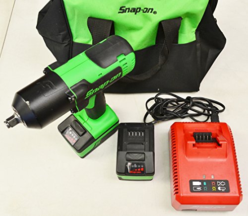 Snap-on CT8850G 18V Li-Ion 1/2" Dr. Impact Wrench Kit for Mechanics and Automotive Professionals
| Snap-on CT8850G 18V